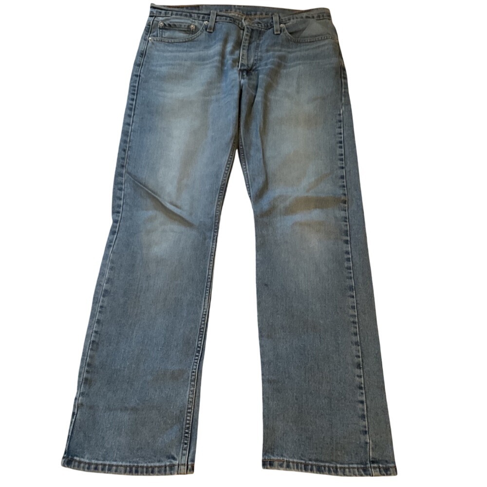Levi Strauss & Co Medium Wash Straight Leg Denim Jeans W32 L30 Blue